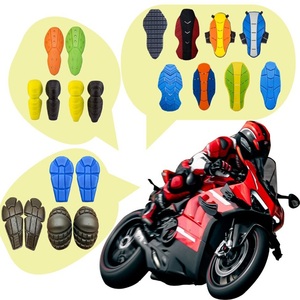 Rodilleras y coderas para motociclismo, protección profesional de EVA, gruesas, flexibles y ajustables para ciclismo, motocross y actividades al aire libre. - Product Image 5