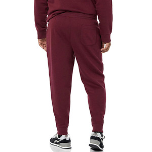 Pantalon en coton pour homme, taille élastique, cordon de serrage, joggers décontractés, poches latérales - Product Image 3