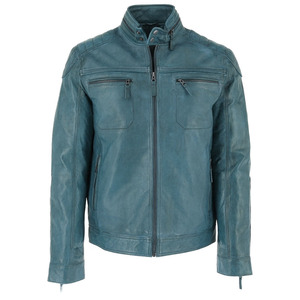 Mens Casual <b>Leather</b> <b>Jacket</b> Stand Collar <b>Winter</b> High Quality Custom Plus Size Zipper Front Nonwoven Reversible Eco Friendly Style - Product Image 1
