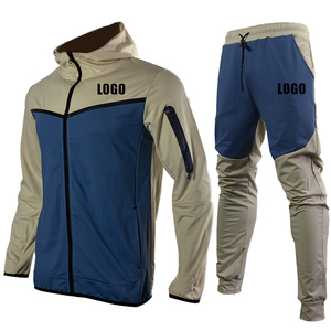Survêtements slim pour hommes 2024 avec logo personnalisé, en molleton technique, pour le jogging, en molleton technique, pour l'hiver - Product Image 4