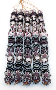 Cuentas de Vidrio Hechas a Mano con Formas Variadas, Cristal |   Cuentas de 8 Pulgadas - Product Image 2