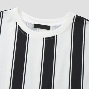 T-shirts en toile de coton 100% solide de haute qualité en gros, imprimés avec logo personnalisé, coupe classique, respirants, pour hommes - Product Image 5