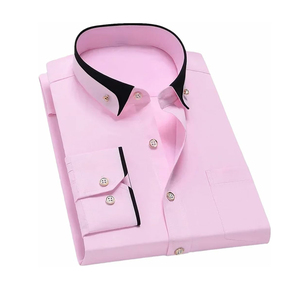 Chemise habillée pour homme sur mesure, tendance, en coton, séchage rapide, respirante, avec logo personnalisé, taille ajustable - Product Image 6