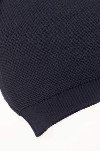 Cardigan en laine chaud Denmin pour hommes, à manches longues, col rond, tricoté avec bordure côtelée, étiquettes personnalisées pour commandes en gros, hiver - Product Image 4