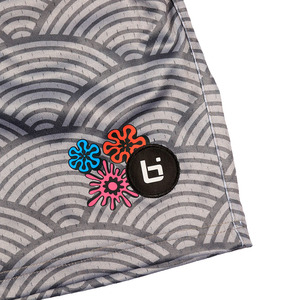 Custom Men's Basketball Shorts All Over Wave Print Casual <b>Athletic</b> Shorts Quick Dry Sportswear - Product Image 5