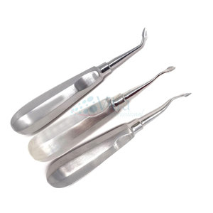 เครื่องมือถอนรากฟันสแตนเลสแบบมืออาชีพ ลดราคาพิเศษ ได้รับการรับรองมาตรฐาน CE ด้ามจับตามหลักสรีรศาสตร์ ใช้ซ้ำได้ - Product Image 5