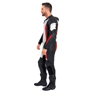 Combinaison en cuir pour moto avec design léger, équipement de conduite, combinaison en cuir pour moto avec matériau durable, équipement de conduite - Product Image 2