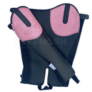 Protectores de Piernas de Cuero para Caballos, de Alta Calidad, Cuero Liso para Trabajo al Aire Libre - Product Image 6