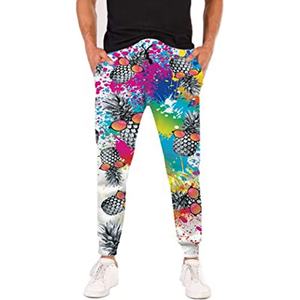 กางเกงวิ่งขายาวสำหรับผู้ชายโลโก้2024ตามสั่งกางเกงวอร์มทำจากผ้าขนสัตว์ยืดหยุ่นสูงสไตล์ลำลองเอวกลางฤดูใบไม้ผลิเข้มพิมพ์ลาย - Product Image 1