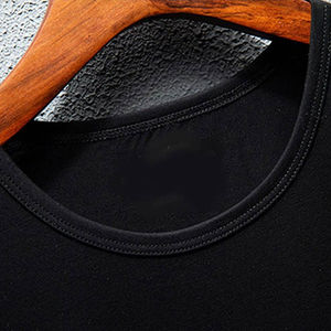 Camisetas Bordadas para Hombre, Diseño Moderno, Estilo Urbano, Color Sólido, Logotipo Personalizable, 100% Algodón - Product Image 4