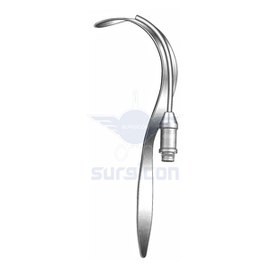 Retractor Deaver de 21.5 cm (8½ Pulgadas) de Ancho, 22 mm, con Iluminación de Fibra Óptica, Retractor Quirúrgico Reutilizable de Acero Inoxidable - Product Image 1