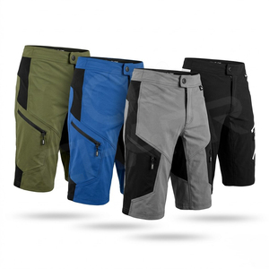 Cuissard de cyclisme personnalisé de qualité supérieure, séchage rapide, pour VTT, respirant, confortable, 100% polyester 160g, pour homme - Product Image 1