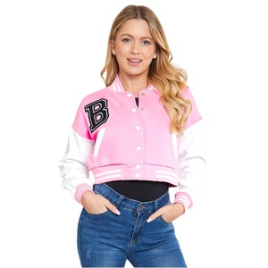 Veste universitaire Letterman vintage personnalisée pour hommes femmes hiver bombardier vol style baseball grande taille support étanche fermeture éclair - Product Image 1