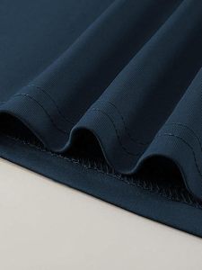 เสื้อยืดออกกำลังกายผู้ชายไซส์ใหญ่ รุ่นใหม่ สไตล์เรียบง่าย ยืดหยุ่นสูง สีพื้น แขนสั้น ระบายอากาศได้ดี ไซส์พลัส - Product Image 4