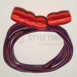 Best Selling Professional Solid Hat Cords Latest Design Uniform <b>Accessories</b> Nylon Flat Pattern <b>Braided</b> for Packaging - Product Image 2