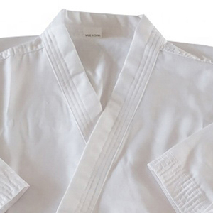 Dernier design, haute qualité, couleur personnalisée, uniforme de karaté unisexe extensible, léger et respirant, idéal pour les académies et les écoles. - Product Image 6