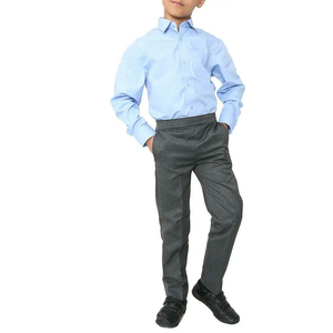 Nouvel ensemble d'uniformes scolaires pour enfants en gros – Chemises décontractées personnalisées, design estival confortable, parfait pour l'uniforme scolaire quotidien des enfants - Product Image 5