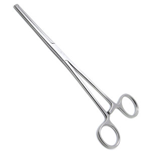 Pince Kocher chirurgicale droite robuste pour usage hospitalier, à maintien ferme - Product Image 1
