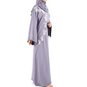 Venta al por Mayor de Nuevos y Elegantes Vestidos Abaya Islámicos con Mangas Murciélago para Mujeres Musulmanas, Abaya Kimono Al Haramain Borka de Alta Calidad Hechos a Medida - Product Image 2