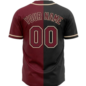 Camiseta de Béisbol y Sóftbol Personalizada, Tejido Transpirable de Secado Rápido, Sublimación Personalizada, Color Morado, para Deportes - Product Image 3