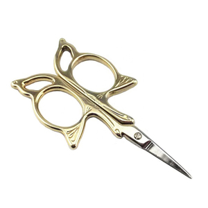 3.9 Inch Industrial Grade Stainless Steel Butterfly Sewing Shears Sharp Tip Smooth Edge Snipping Needlework Scissor Shear Tools - Product Image 6