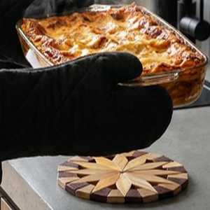 Decorative <b>Wooden</b> <b>Trivet</b> for Hot Dishes Cookware Serving Bowls and Dining Table Accessories At Low Price By AALIYAN IMPEX - Product Image 6