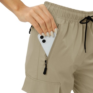 Women's Lightweight Summer 2025 Jogger Hiking <b>Pants</b> Quick Dry Casual Outdoor Sport Trousers with Zipper Pockets ODM Supply - Product Image 4
