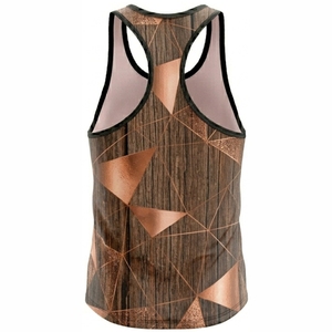 Débardeur Homme Géométrique Imprimé Bois Respirant Décontracté Col Rond Sublimation Polyester Tricoté Style Polyester - Product Image 4