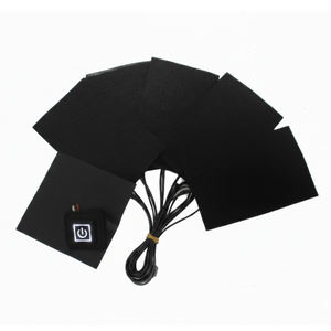 Coussinets chauffants électriques thermiques à chargement USB pour vêtements, vestes, manteaux - Product Image 4