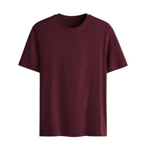 100% Cotton Heavyweight Oversized Men's T Shirt Custom 3D Embossed Graphic Plain Casual Tee OEM Wholesale Supplier - Product Image 4