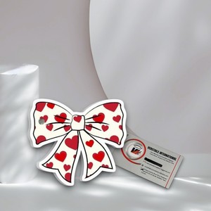 Outils pour cils magnétiques en acrylique, motif Cœur, Nœud d'amour, Papillon, Fleur, pour la Saint-Valentin, Marque privée, Réutilisables, Écologiques - Product Image 1