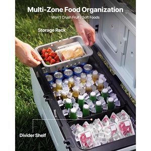 Glacière rigide portable 106QT avec roulettes, étanche, maintien de la fraîcheur jusqu'à 48 heures - Product Image 5