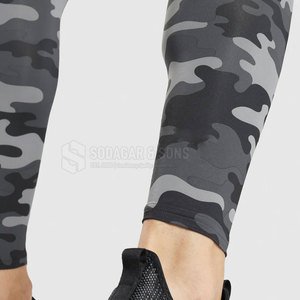 High Stretch Performance <b>Tights</b> Breathable Fabric With Moisture Control <b>For</b> Running Yoga Gym And Fitness Training - Product Image 5