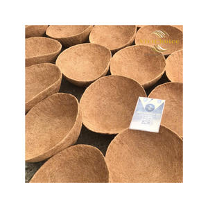 Low Price Durable Lightweight Biodegradable Eco-Friendly Coir Fiber Flower Pot Liners Indoor Outdoor Garden <b>Planter</b> Minimalist - Product Image 3