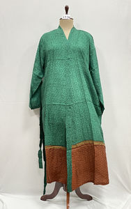 Kimono de Seda India, Suave, para Novia y Damas de Honor, Ropa de Dormir de Verano, Personalizada, Hermosa, Hecha a Mano, con Frente Largo - Product Image 2