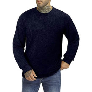 Sudadera Deportiva Elástica para Hombre, Manga Larga, Cómoda y Transpirable, Top Informal para Hombre, Sudadera de Mezcla de Algodón Cómoda y de Primera Calidad - Product Image 2