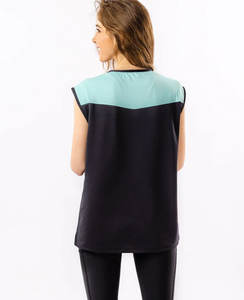 Chaleco acanalado informal sin mangas de verano para mujer, camiseta sin mangas corta al por mayor para Fitness, Yoga, gimnasio, camiseta sin mangas corta - Product Image 3