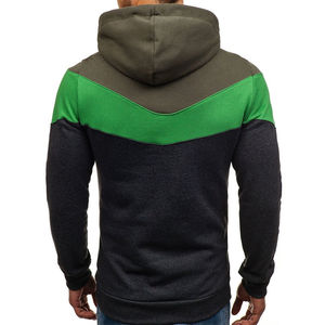 Sudadera con capucha personalizada OEM para hombre, sudadera con capucha de felpa gruesa de primera calidad, nuevo diseño, 100% algodón, sudadera con capucha ajustada para hombre - Product Image 2
