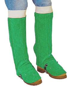 รองเท้าคลุมป้องกันความร้อนสำหรับช่างเชื่อม ทำจากหนัง ทนความร้อน - Product Image 5