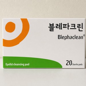 ผลิตภัณฑ์ดูแลผิวหน้าจากเกาหลี Blephaclean Eye Remover ผ้าเช็ดทำความสะอาดเปลือกตา 20 แผ่น ผลิตภัณฑ์ดูแลผิวหน้าจากเกาหลี เครื่องสำอางเกาหลีแท้ - Product Image 3