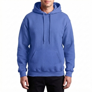 Sweat-shirt à capuche en polaire pour homme avec cordon de serrage réglable - Product Image 1