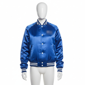 Veste universitaire d'hiver personnalisée pour femme, épaisse, chaude, rembourrée en polaire, style Letterman, fournisseur - Product Image 1