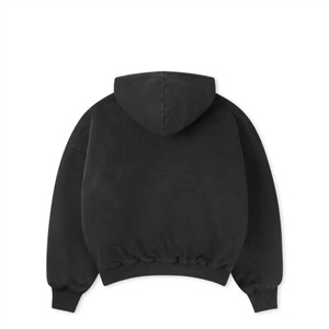 High Quality Eco-Friendly Jersey Fabric Pullover Hoodie Regular Fit <b>Thick</b> <b>Fleece</b> Drop Shoulder Custom Print 230g Men's - Product Image 2