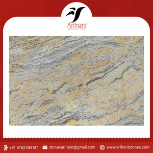 Dalles de granit naturel élégant couleur or rivière pour comptoirs de cuisine, revêtements de sol, revêtements muraux et projets d'intérieur - Product Image 6