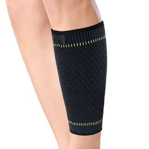 Sports Leg Sleeve Digital Printing Knitted Sweat-Resistant <b>Compression</b> Eco-Friendly Calf Bottom Cuff for Soccer Outdoor Exercise - Product Image 5