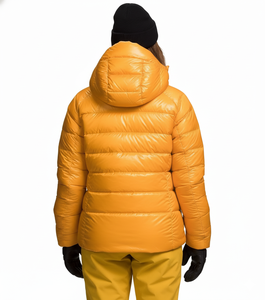 Premium Quality Winter Quilted Cotton <b>Filled</b> Waterproof Canvas Bomber <b>Jacket</b> <b>Men</b> Oversize Bubble Front Logo - Product Image 6