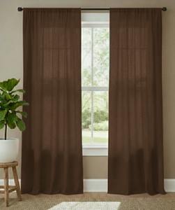 Cortinas Minimalistas de Cuerda de Algodón Blanco Sólido con Protección Contra el Polvo para Decoración de Hogar, Oficina, Hotel y Cafetería - Product Image 1