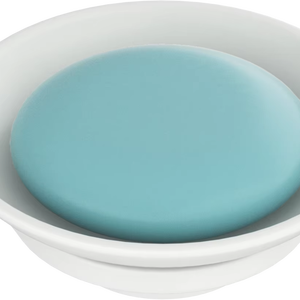 Porte-savon double grand format carré avec support mural, double couche, en verre et métal, robuste, pour salle de bain - Product Image 1