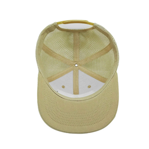 Gorra Trucker Personalizada con Parche de Cuero Retro, Gorra de Béisbol Estructurada con Frente de Algodón y Parte Trasera de Malla, Venta al Por Mayor de Fábrica OEM - Product Image 5