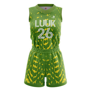 <b>Women's</b> Custom Basketball Uniform <b>Jersey</b> <b>Shorts</b> Full Sublimation Teamwear Moisture Wicking Quick Dry OEM ODM Wholesale - Product Image 4